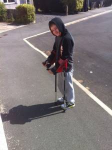 junior forearm crutches for EDS