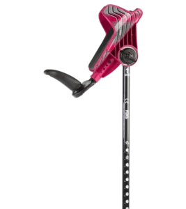 smartcrutch single cerise crutch