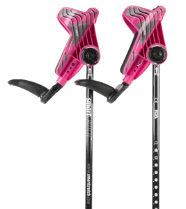 pink crutches from smartcrutch