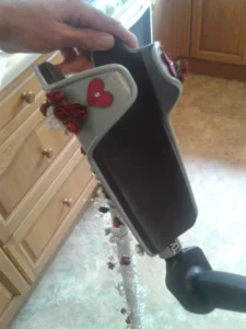 smartcrutch dressed by alison for wedding